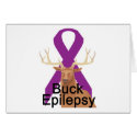 Buck Epilepsy Card by causeican Buck Epilepsy Card