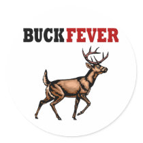 BUCK FEVER STICKER