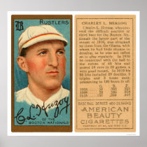Buck Herzog Boston Baseball 1911 Posters