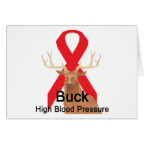 Buck High-Blood-Pressure Card by causeican Buck High-Blood-Pressure Card