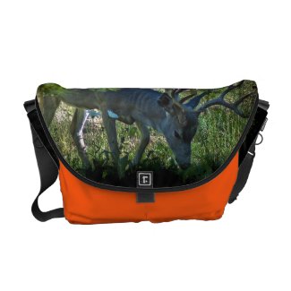 Buck Hunter's Orange Messenger Bag rickshawmessengerbag