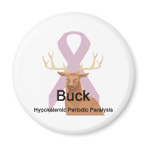 Buck Hypokalemic Periodic Paralysis Magnet by causeican Buck Hypokalemic Periodic Paralysis Magnet