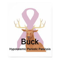 Buck Hypokalemic Periodic Paralysis Poster posters by causeican Buck Hypokalemic Periodic Paralysis Poster posters