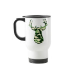BUCK IN CAMO - TRAVEL MUG