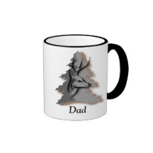 Buck in the Woods Personalized Coffee Mugs