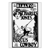 Buck Jones THE CIRCUS COWBOY 1924 cards