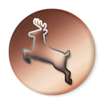 Buck Magnet by MidnightAkita Buck Magnet