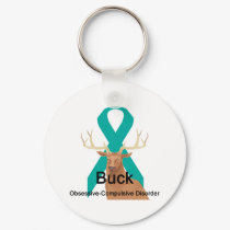 Buck Obsessive-Compulsive-Disorder Keychain by causeican Buck Obsessive-Compulsive-Disorder Keychain