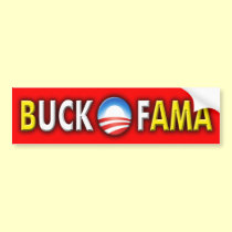 Buck Ofama 2 bumper stickers