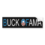 Buck Ofama Bumper Sticker