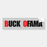 BUCK OFAMA Bumper Sticker