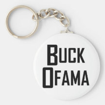 Buck Ofama Keychain