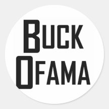 Buck Ofama Sticker
