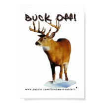 Buck Off! Post It... posters