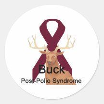 Buck-Post-Polio-Syndrome Sticker