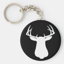 BUCK SILLHOUETTE KEY CHAINS