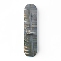 Buck Skull Design Skateboard