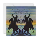 BUCKAROO BIRTHDAY PARTY INVITATION ~ EZ2 CUSTOMIZE