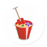 Bucket and Spade Sticker