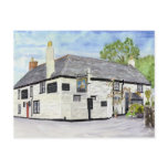 'Bucket of Blood Inn' Postcard