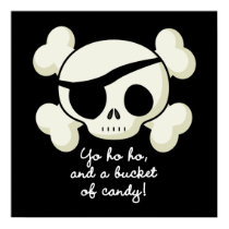 Bucket of Candy Pirate posters