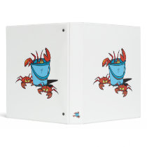 bucket of crabs vinyl binders