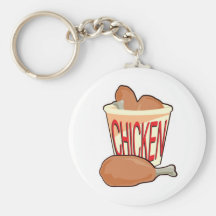 bucket of fried chicken keychains