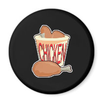 bucket of fried chicken magnets by doonidesigns bucket of fried chicken magnets