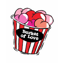 bucket of love png t-shirts by doonidesigns bucket of love png t-shirts