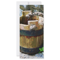 Bucket Custom Rack Card