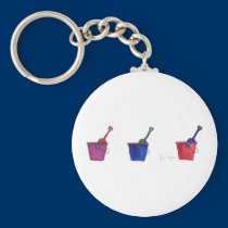 Buckets & Shovels Keychain keychains