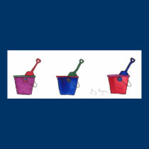 Buckets & Shovels Posters & Prints posters