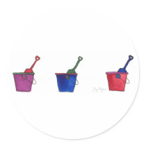 Buckets & Shovels Sticker by ginyhogan Buckets & Shovels Sticker