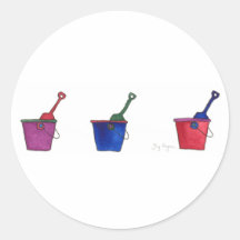 Buckets & Shovels Sticker
