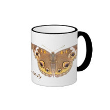Buckeye butterfly ~ mug