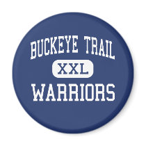 Buckeye Trail - Warriors - High - Lore City Ohio magnets by customteamsportswear Buckeye Trail - Warriors - High - Lore City Ohio magnets