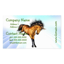 Bucking Unicorn Business Cards