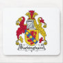 Buckingham Family Crest Mouse Mat