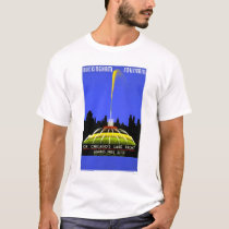 Buckingham Fountain 1939 WPA t-shirts by lc_wpa Buckingham Fountain 1939 WPA t-shirts