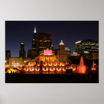 Buckingham Fountain Print