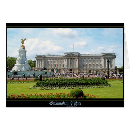 Buckingham Palace Card Zazzle