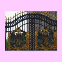 Buckingham Palace Gate postcards