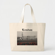 Buckingham Palace London Canvas Bag
