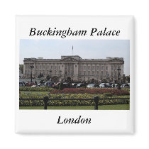 Buckingham Palace Magnet by BlackTiePictures Buckingham Palace Magnet