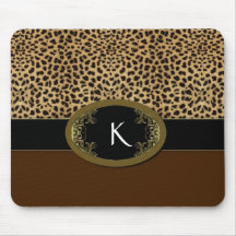 Buckle Up Leopard Mouse Pad