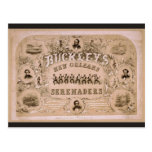 Bucklets, 'New Orleans, Serenaders Vintage Theater Postcards