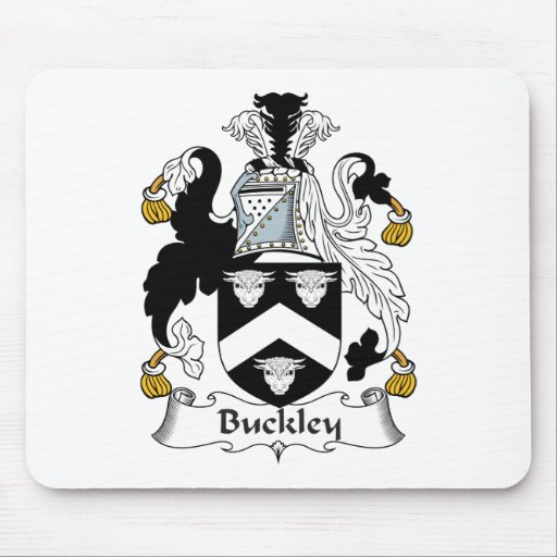 Buckley Family Crest Mouse Pad
