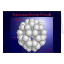 Buckminsterfullerene Molecule (card) by Derethman Buckminsterfullerene Molecule (card)