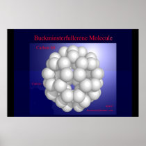 Buckminsterfullerene Molecule (print)