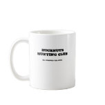Bucknuts Black Hog Down Mug